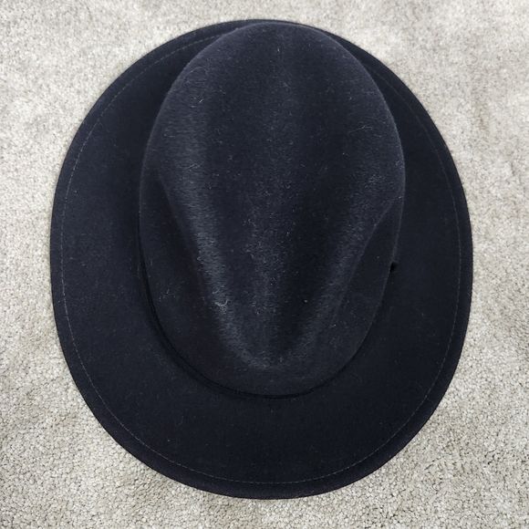 Classic Black Women's Fedora Hat - Picture 3 of 11